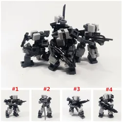 4Types STEM MOC Mecha Model Small Particle Building Blocks Educational Toy Set DIY Toys