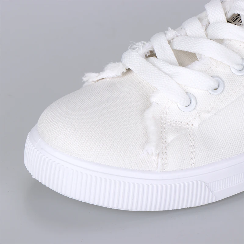 Women's Casual Canvas Shoes, New Canvas Shoes in Spring and Autumn, with Lace, Casual, Women, Shoes, Basket, Women