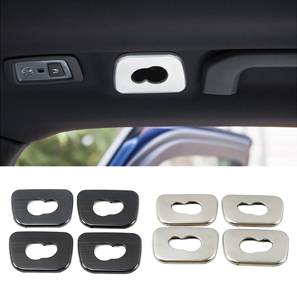 For Volvo XC40 2017-2025 XC60 XC90 V90 V60 Roof Hook Frame Cover Trim Stainless Steel Auto Accessories Decoration Sticker