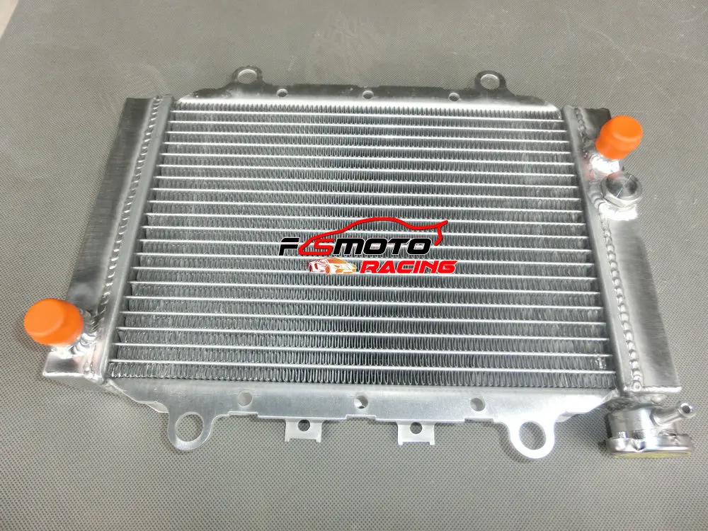 Motocycle Kit Aluminum Alloy Radiator For YAMAHA GRIZZLY 400 450 2003 2004 2005 2006 2007 2008 2009 2010 03 04 05 06 07 08 09 10