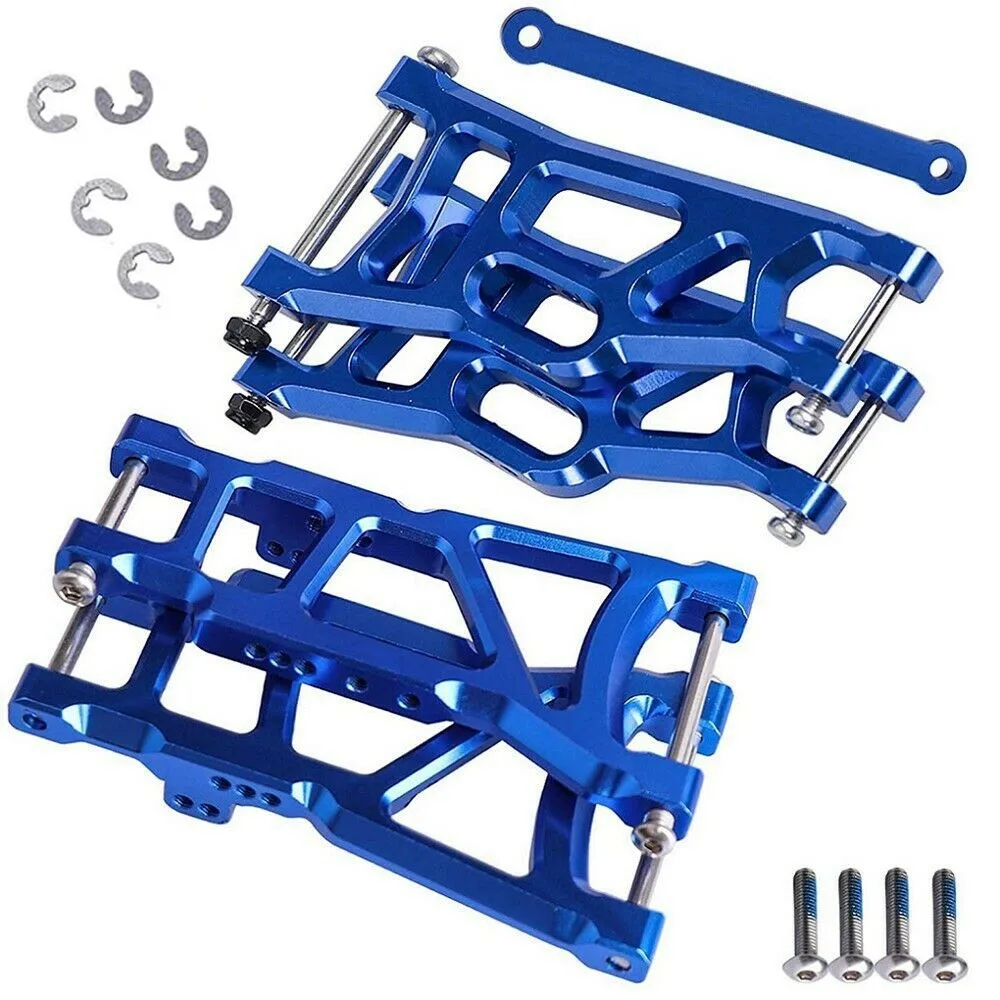 1/10 RC Car Aluminum Alloy Left&Right Suspension Control A-Arms With Tie Bar For Traxxas Slash 2WD / Rustler VXL