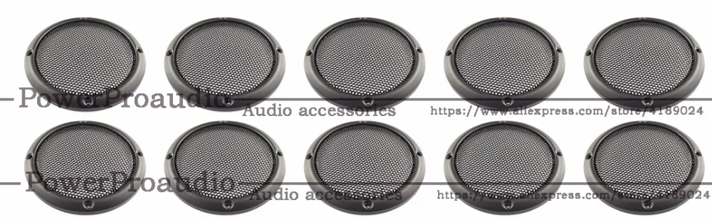 10pcs 3 INCH SUBWOOFER SPEAKER COVERS WAFFLE MESH GRILLS GRILLES PROTECT GUARD, freeshipping