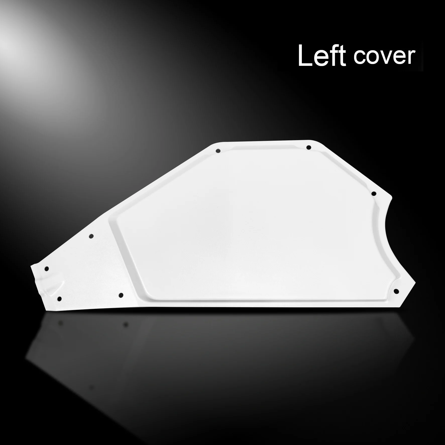 Enduroebike plastic cover/ 2.5mm matt ABS plastic frame accessories top plastic cover bottom plastic cover left side cover right