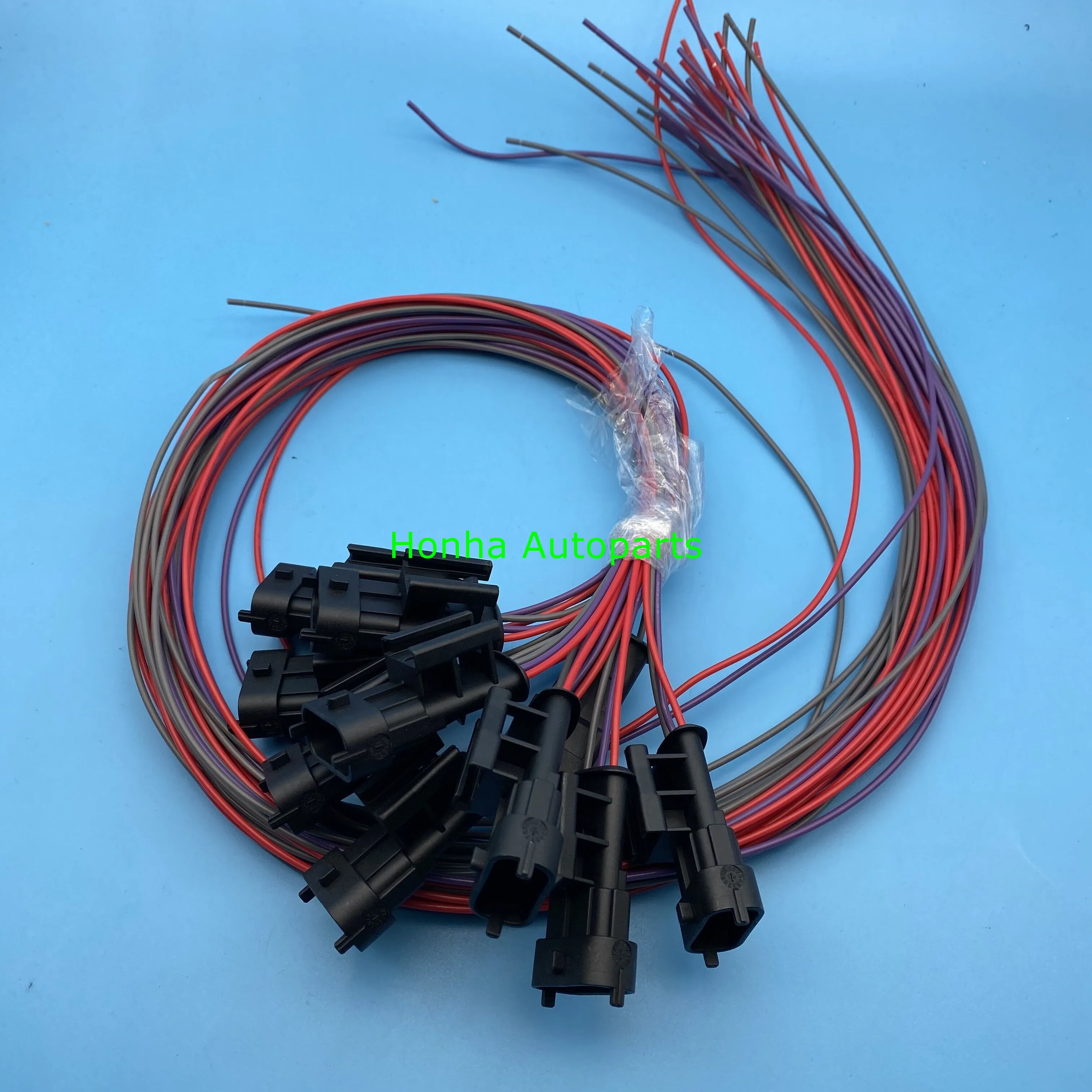 Free shipping 10 pcs 3 pin timing sensor inlet pressure plug male connector 1928404227 with 80cm 18AWG wire