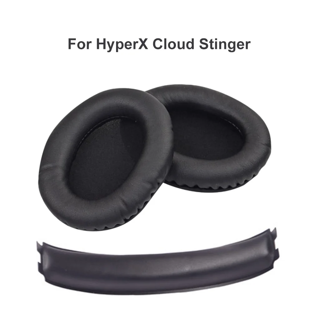 YHcouldin-almohadillas de repuesto para auriculares HyperX Cloud Flight Stinger, almohadillas para los oídos