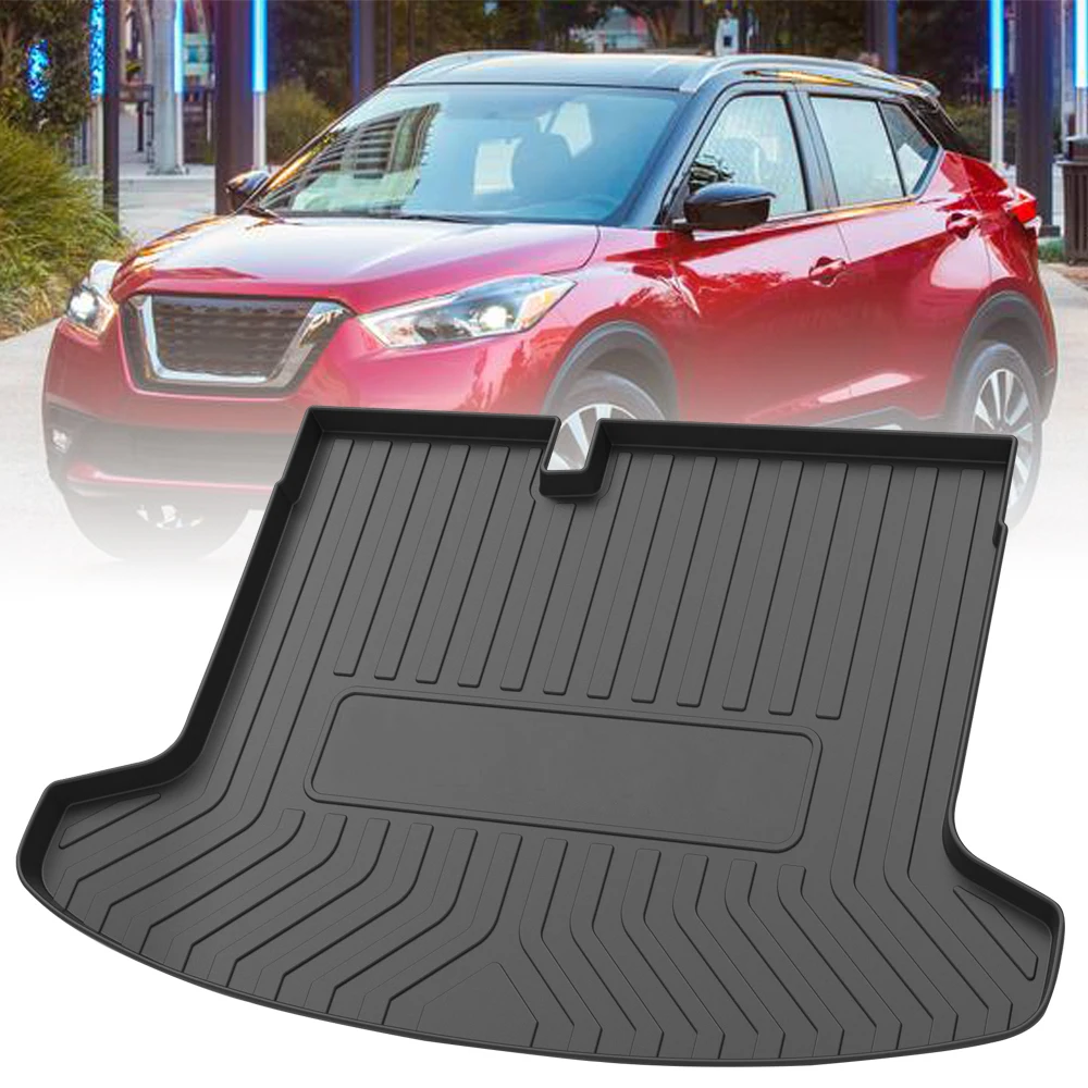 

Custom Car Trunk Mat For Nissan Kicks 2018 2019 2020 -2023 Car Accessories Custom TPE Cargo Liner