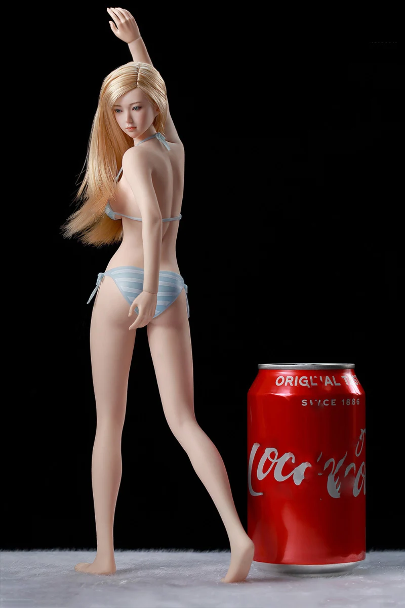 1/6 Scale Collectible Figurine Super-Flexible Female Figure Doll Pale or Suntan Skin Seamless Bodies Girl Plastic Model Toy Gift