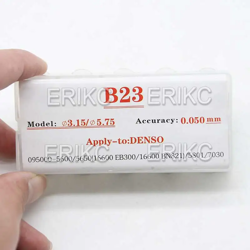 B23 1.45-2.00mm 3.15x5.75mm Shims Injector Nozzle Washer B23 Auto Diesel Common Rail Injektor Gasket Sizes for DENSO Sprayer