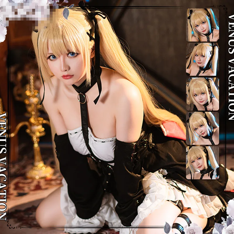 AGCOS Azur Lane Marie Rose Venus Vacation Cosplay Costume Woman Sexy Dress Halloween Outfits Dresses Costumes Cosplay