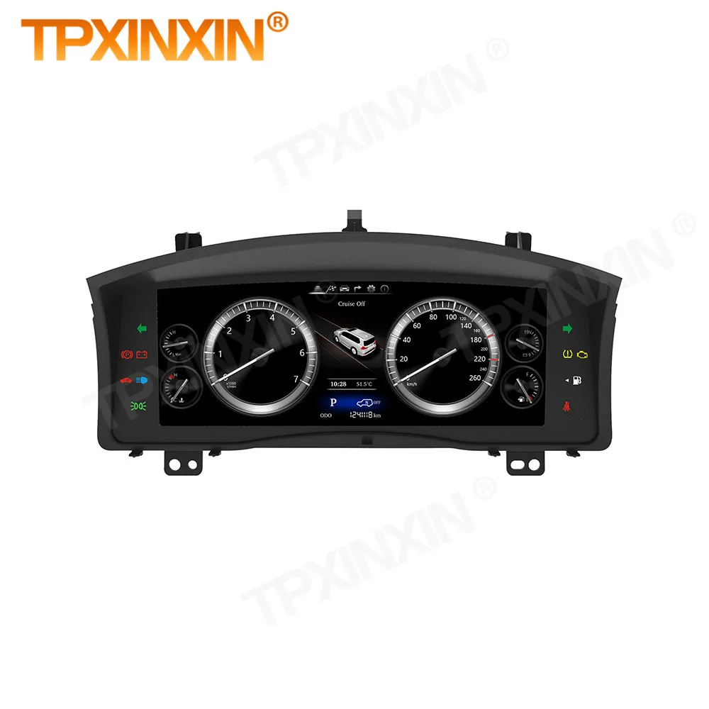 

Android 9 LCD Instrument Panel Intelligent Multimedia Player For Leuxs LX570 2007 2008 2009 2010-2015 Entertainment Speed Screen