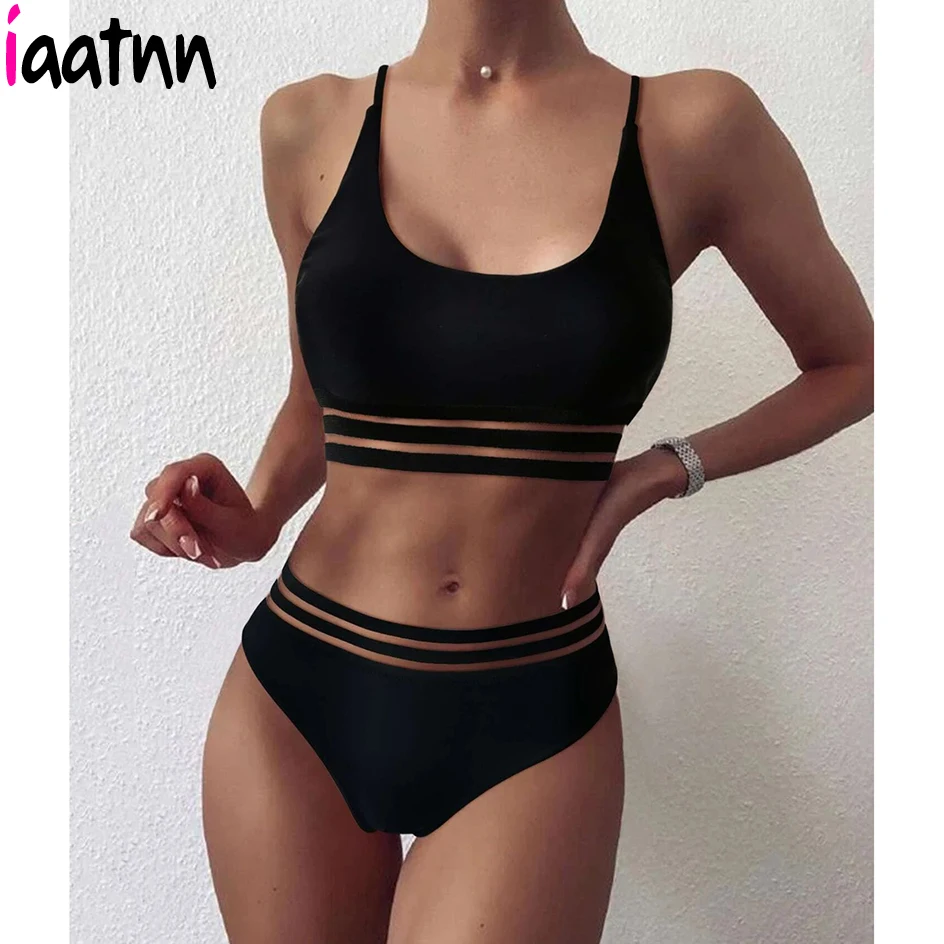 

Sexy High Waist Bikini 2022 Swimming Wear for Bathing Suit Biquinis Summer Swimwear Women`s Bikinis Set Beachwear Swimsuit Women