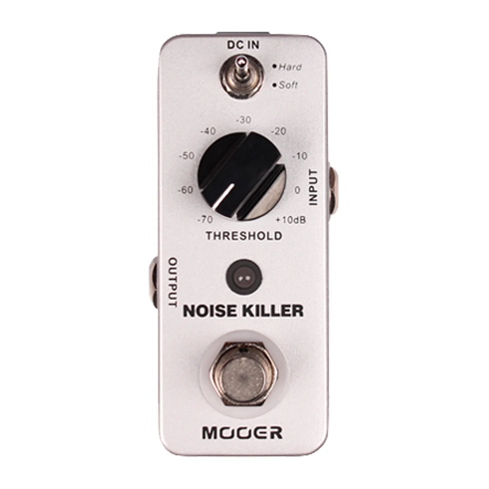 MOOER NOISE KILLER Noise Reduction Guitar Pedal 2 Working Modes True Bypass Metal Guitar Accessories Noisegate Effect Pedal