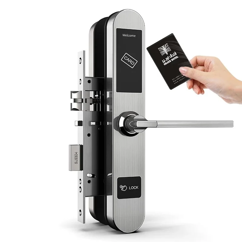 

Electronic RFID Hotel Door Lock System Swipe Card European style electronic card hotel door lock