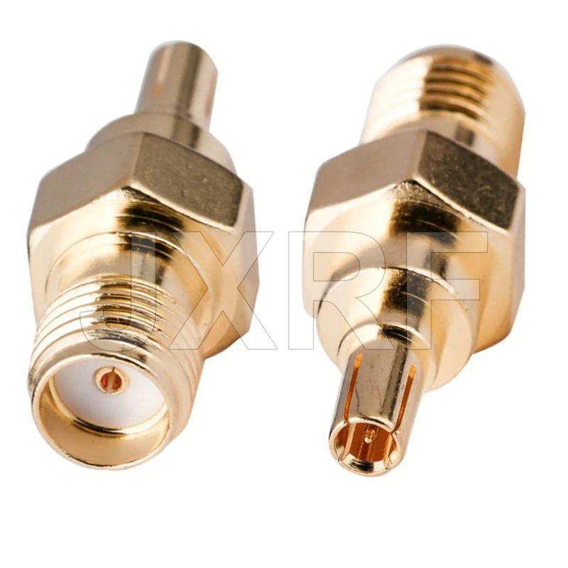 JXRF Stecker 2PCS SMA Männlich Weiblich auf SMA SMB MCX MMCX CRC9 TS9 Männlich Weiblich RF Adapter – Detail 19