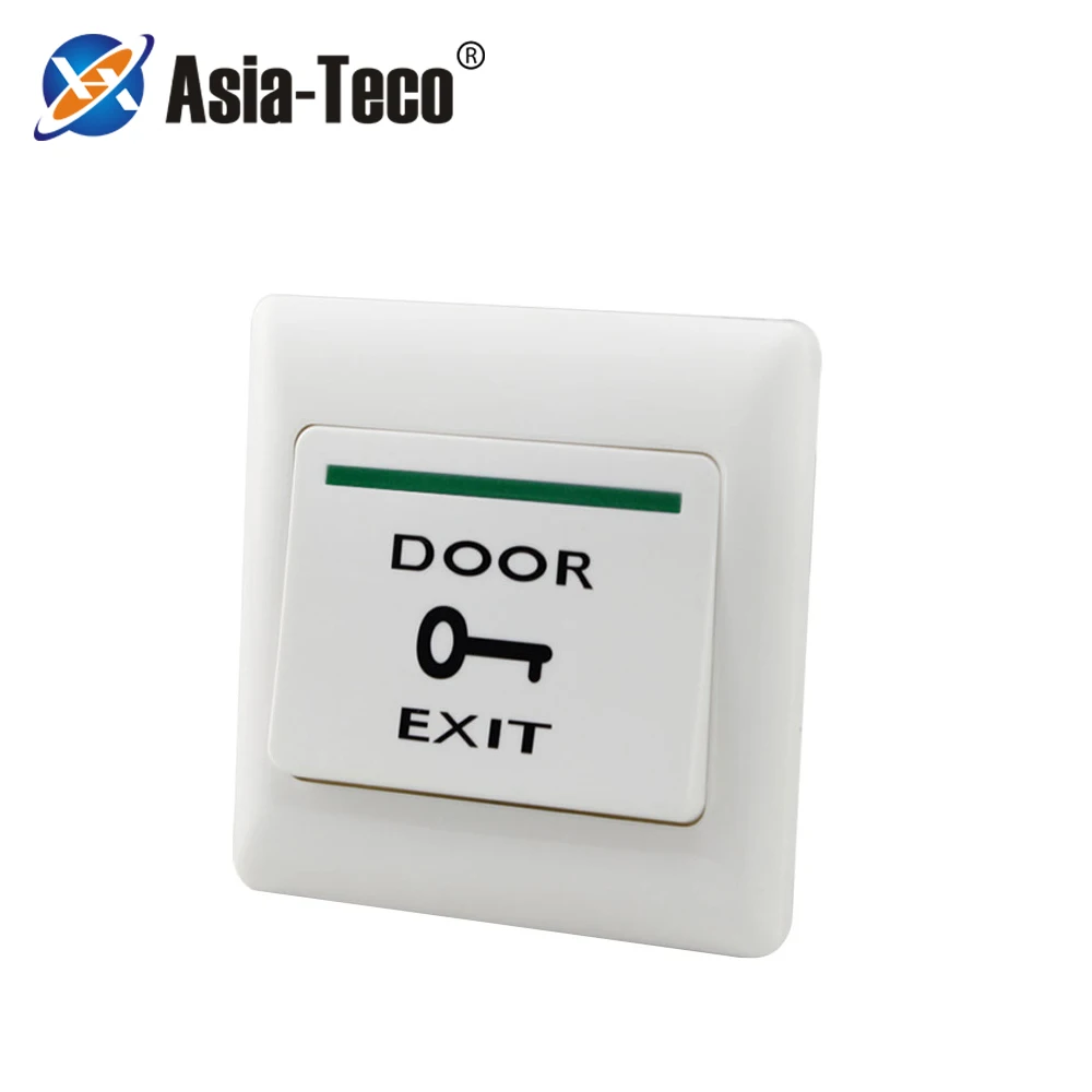 

Push Exit Button Door Exit Release Button Switch for Access Control System-White