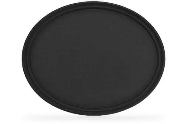 DOLBOVI Globy Black Round Non-Slip tray 40 cm tray поднос plateau de service