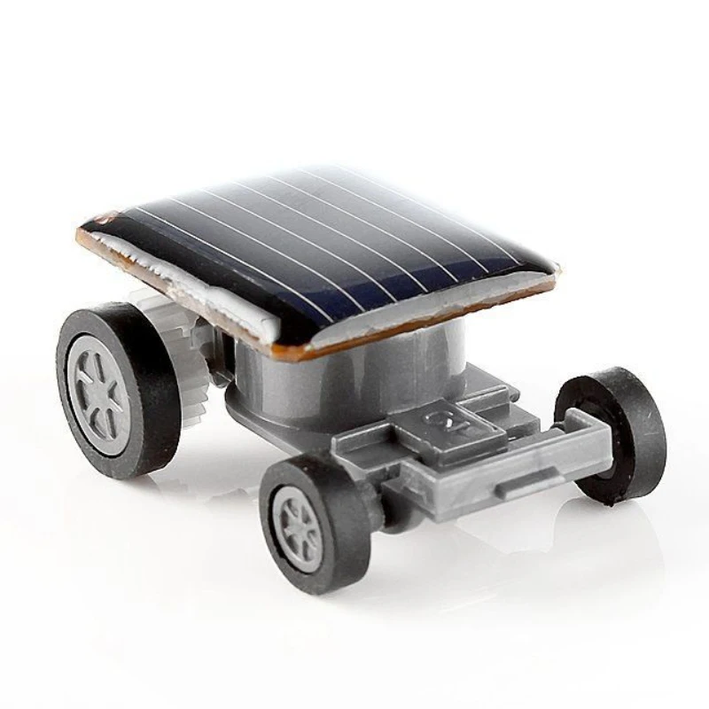 Mini Solar Energy Car Toy, Design Engraçado, Carro Inteligente, Energia Solar, Mini Gadget Educacional, Presente das crianças