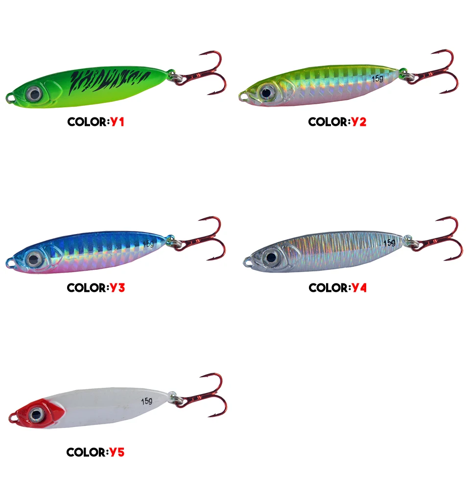 LINGYUE 2020 Little Bit Micro Cast Jig 10g 15g 20g Shore Metal Jigging Spoon Fishing Lure Lead Artificial Bait Casting Tackle