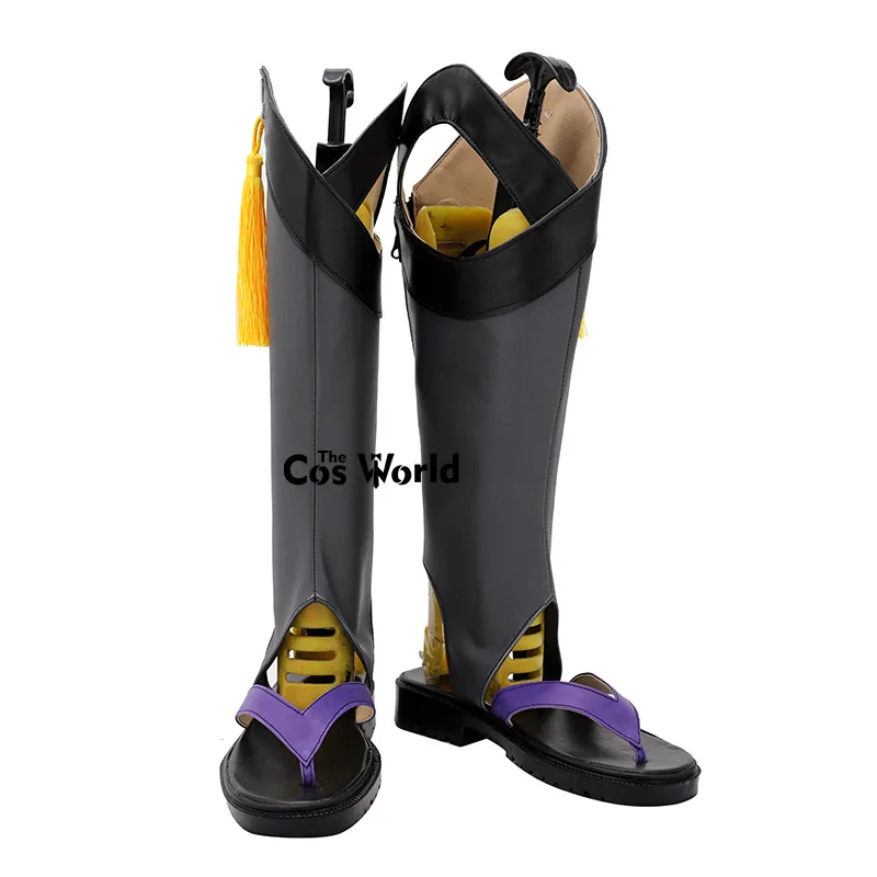 Genshin Scaramouche Games Personalizar Cosplay Zapatos Botas