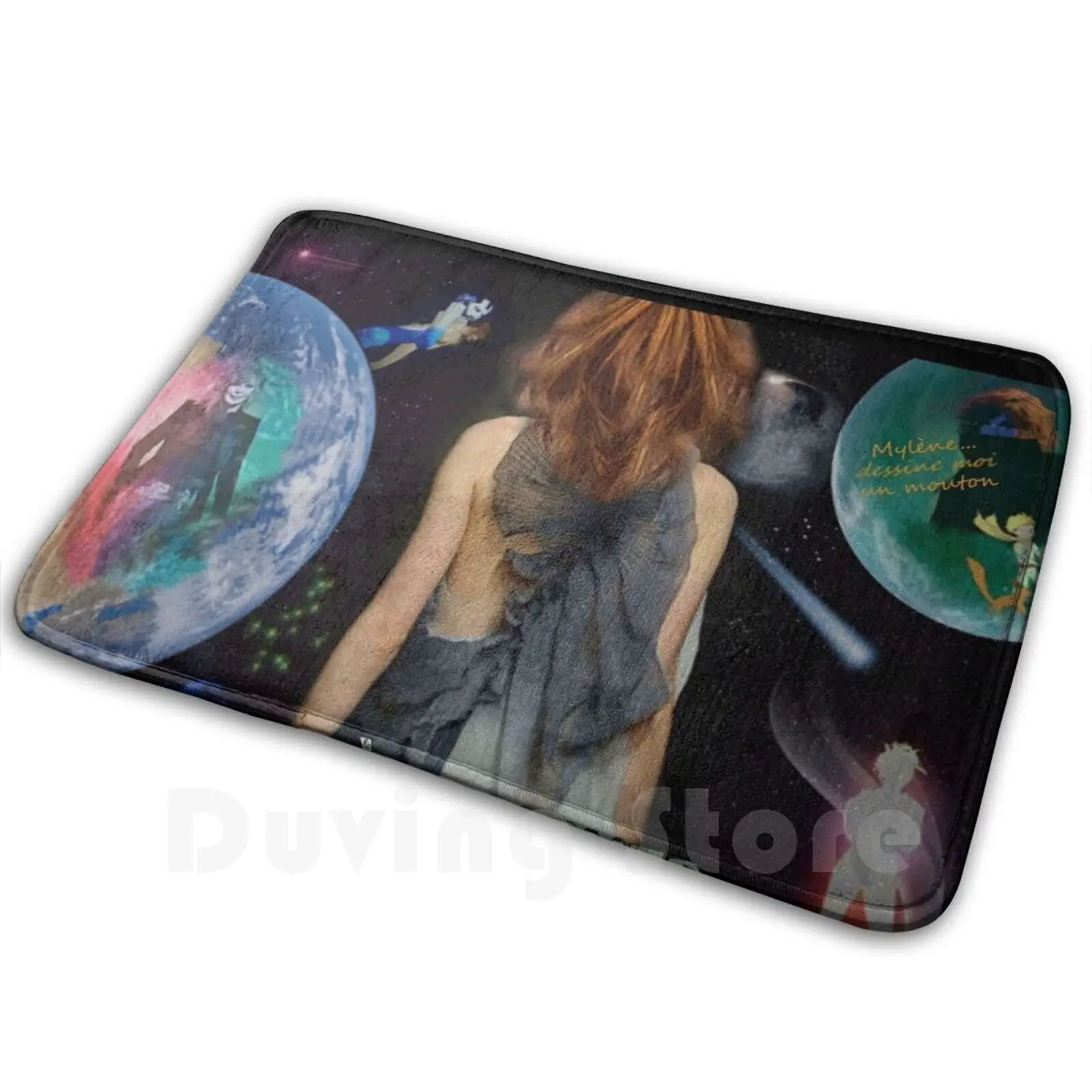 MylèNe Farmer Universe Tappeto Tappetino Tappeto Cuscino MylèNe Farmer Universo MylèNe Farmer Mylene Farmer Universo Universo Kurtis49