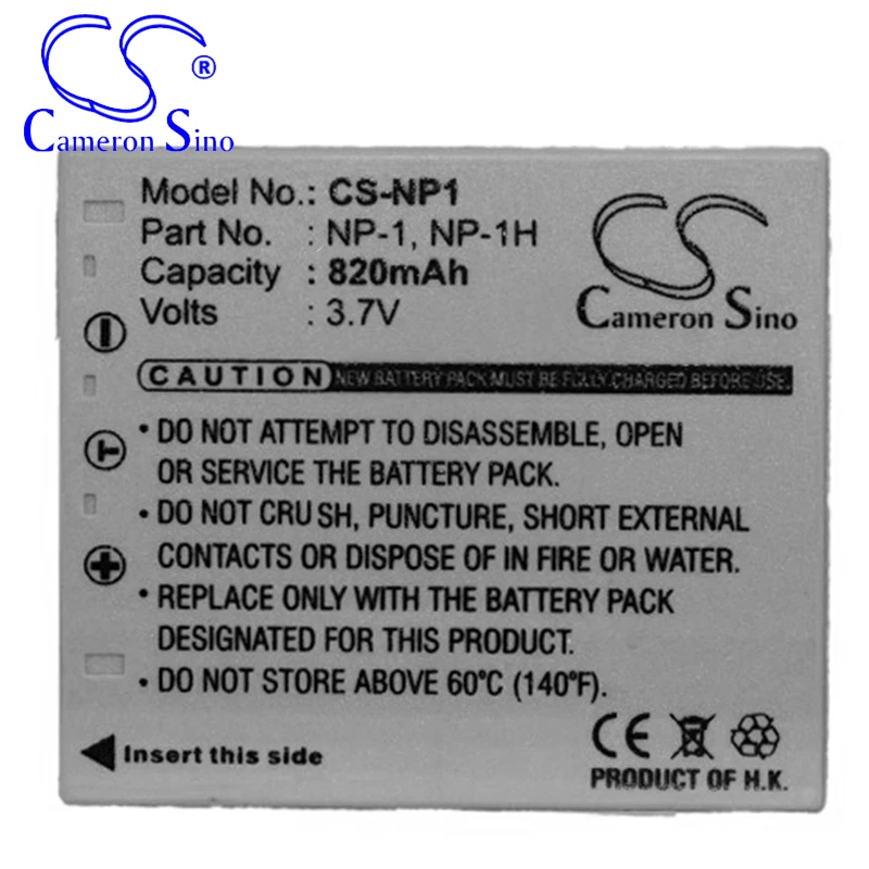 MINOLTA Dimage X1 fits MINOLTA MBH-NP-1 NP-1 디지털 카메라 배터리 820mAh 3.70V 리튬 이온 배터리