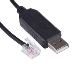 FTDI USB to RJ12 P1 Poort Cable for Smart ZIV Slimme Meter Sagemcom XS210 ISKRA AM550 6FT Support All Windows,Vista,Mac Os