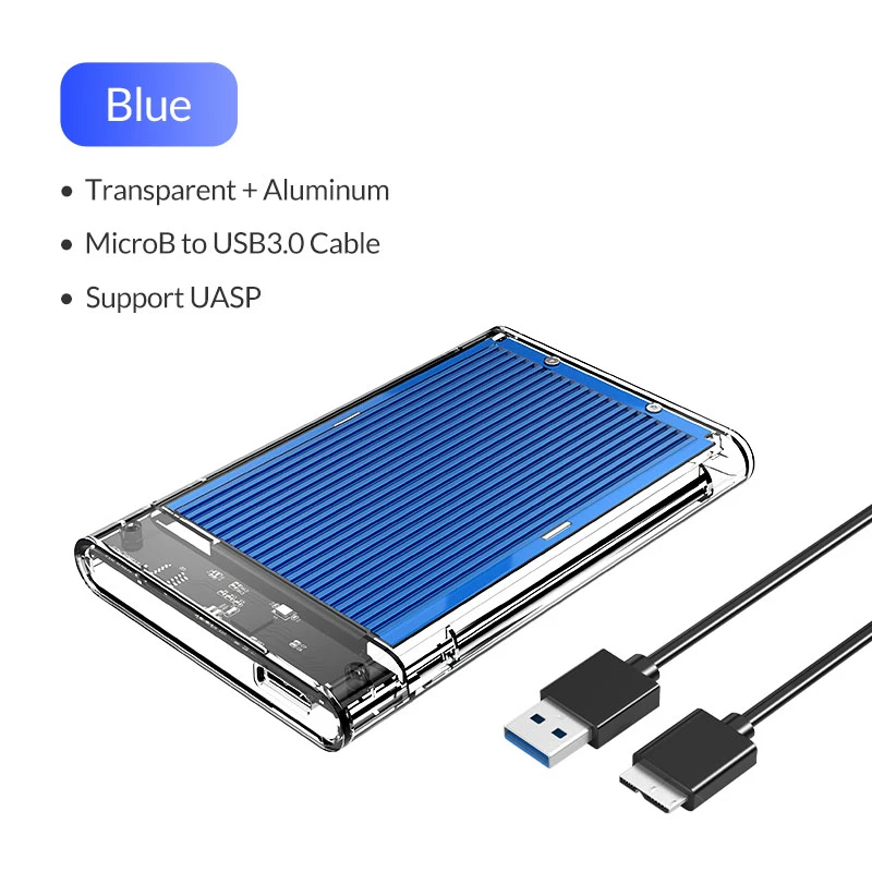 ORICO USB3.1 GEN1 Tipo C Case de gabinete HDD USB3.0 CASO DE CASO DE HDD CASO DE GEBILIÇO EXTERNAL 5 GBPS para Windows/Mac