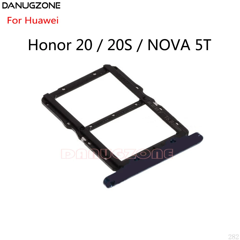 For Huawei Honor 20 20S / Nova 5T SIM Card Tray Slot Holder