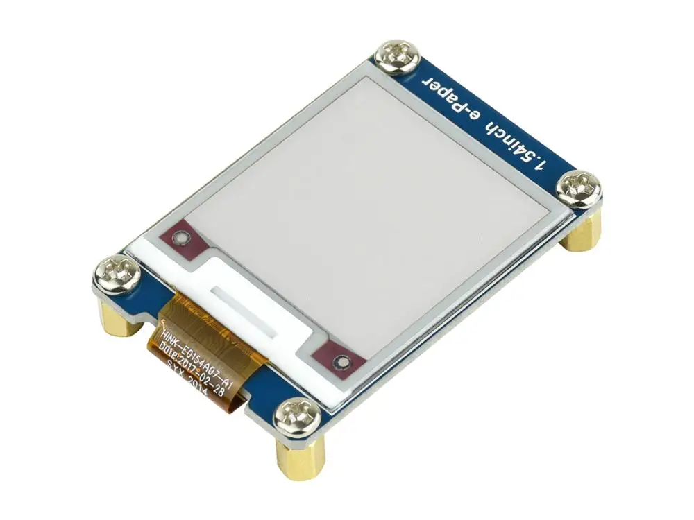 1.54inch e-Paper Module (B) E-Ink Display Module 200x200 Red Black White Three-color SPI No Backlight Ultra low consumption