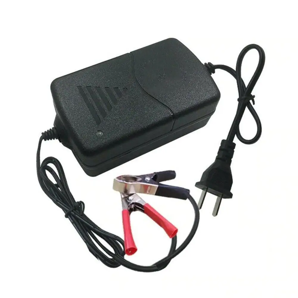 12V 1.5A Motorcycle Smart Battery Charger For Electric Scooter Bike Car Lead Acid Battery 5-7AH 9AH 15-17AH With Led Indicator