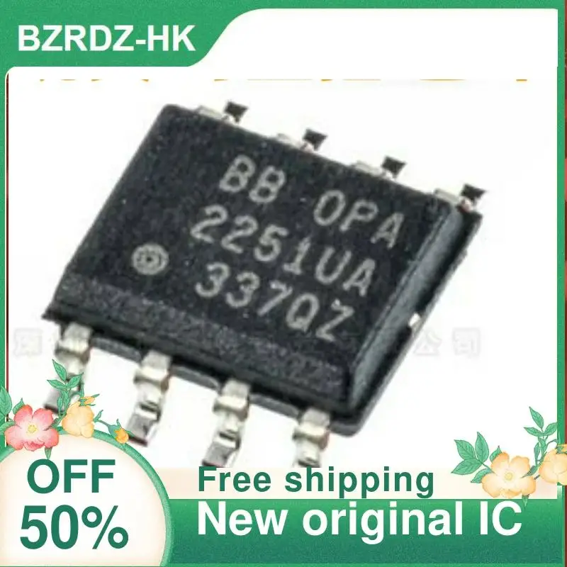 3PCS  OPA2251UA OPA2251U SOIC-8 New original IC