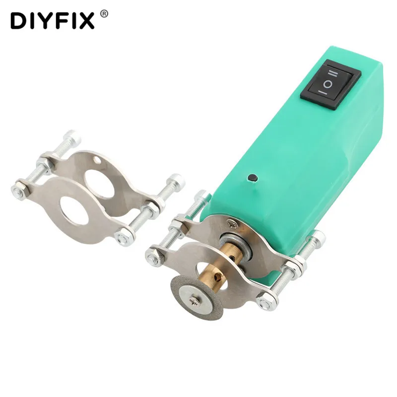 DIYFIX 2 In 1 Telefon LCD Screen OCA Befinden Kleber Elektrische Entfernen Schneiden Reinigung Maschine Für Telefon Bildschirm Reparatur Sauber werkzeug Set