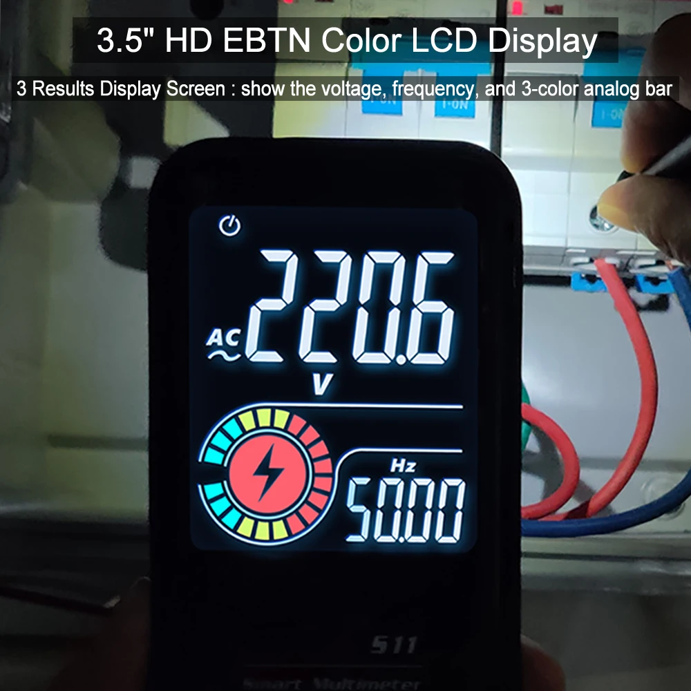 Bside digital multimeter smart elektriker tester usb ladung T-RMS dc Wechsels pannungs kapazität ohm hz ncv profession eller multi tester