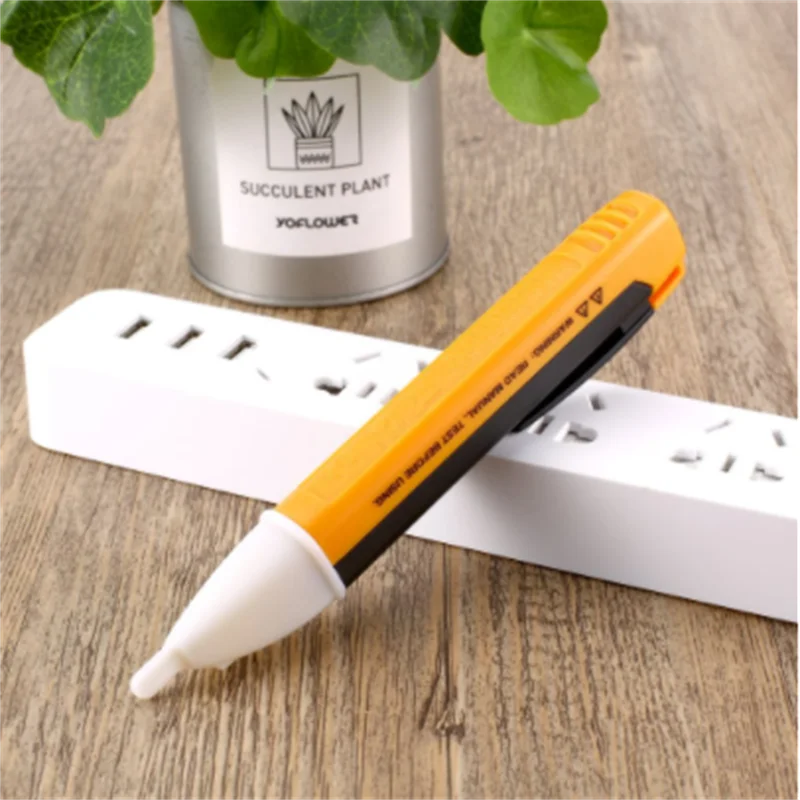 Electric Indicator 90-1000V Voltage Meters Socket Wall AC Power Outlet Voltage Detector Sensor Voltage Tester Pen LED Light