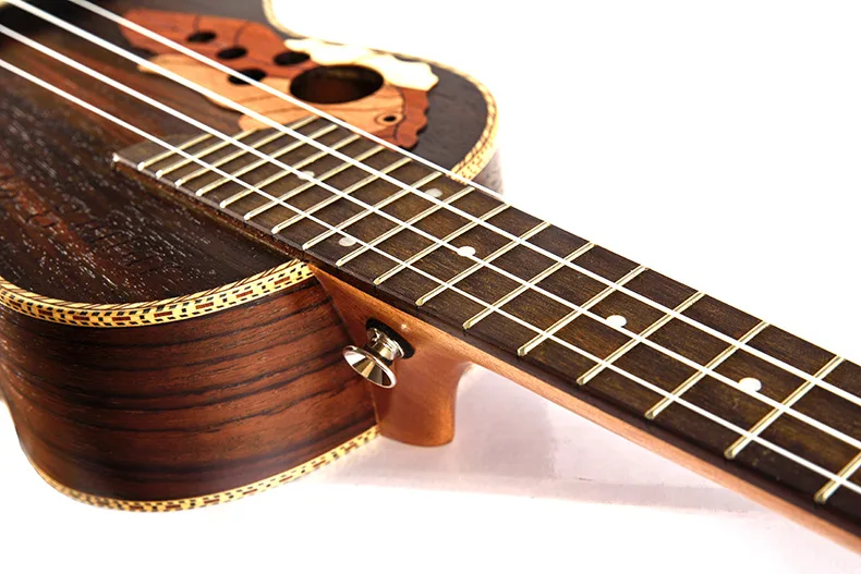 Concert Tenor Ukulele 23 26 Inch Electric Guitar 4 Strings Ukelele Guitarra Handcraft RoseWood Uke Musical Instruments