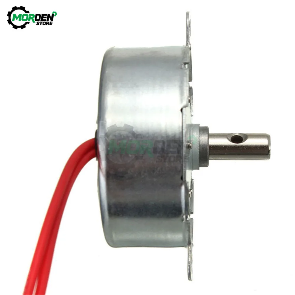 AC 220V 240V/AC 12V Synchronous Motor 5-6RPM Robust Torque 4W CCW/CW TYC-50 50/60Hz Permanent Magnet Synchronous Motor