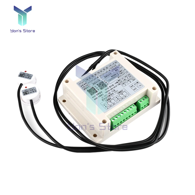 XKC-C352-2P Water Level Sensor High Low Liquid Level Intelligent Controller with 2 Non-contact Sensor Module Automatic Control