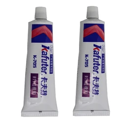 2Pcs Genuine Kafuter k-705 RTV Silicone Rubber Electronic Glue Sealant Transparent Organosilicon 45g