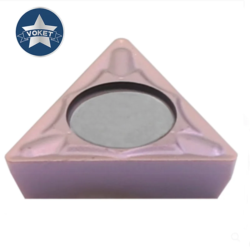 VOKET lama Noioso TCGT TCMT TPGH 090204L a terra di precisione lama in ceramica CNC tornio in metallo duro lama rotante