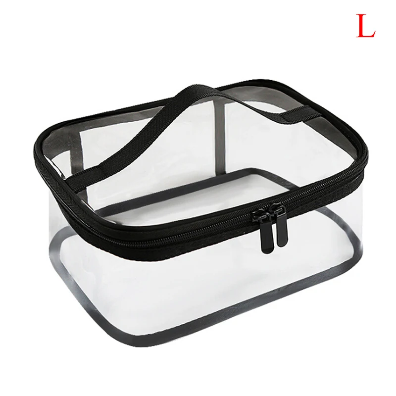 

1PCS Travel Cosmetic Makeup Toiletry Wash Bag Pouch Clear Transparent PVC Zipper Bag