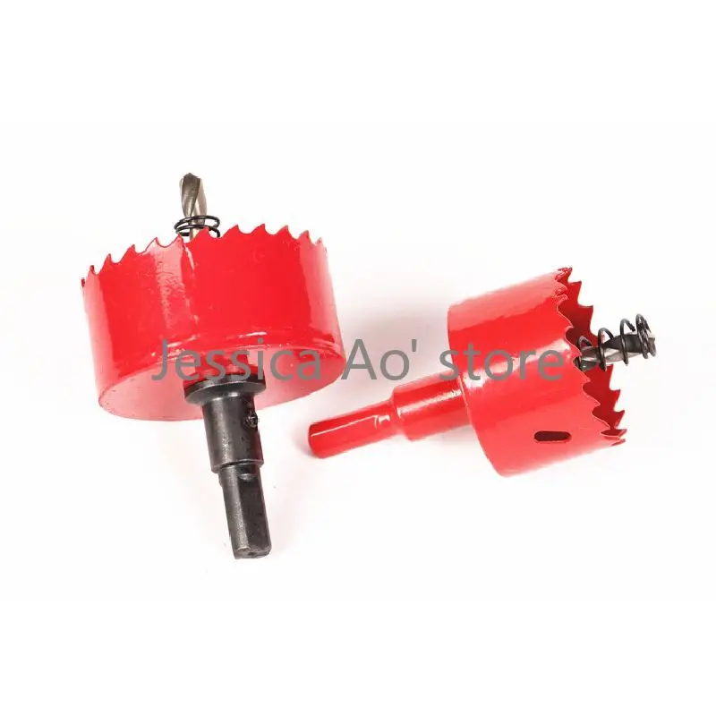 3pcs 16-55mm HSS BI-METAL Hole Digger M42 Wood Plastic Reamer Drill Plasterboard Canister Light Hole Opener Broaching