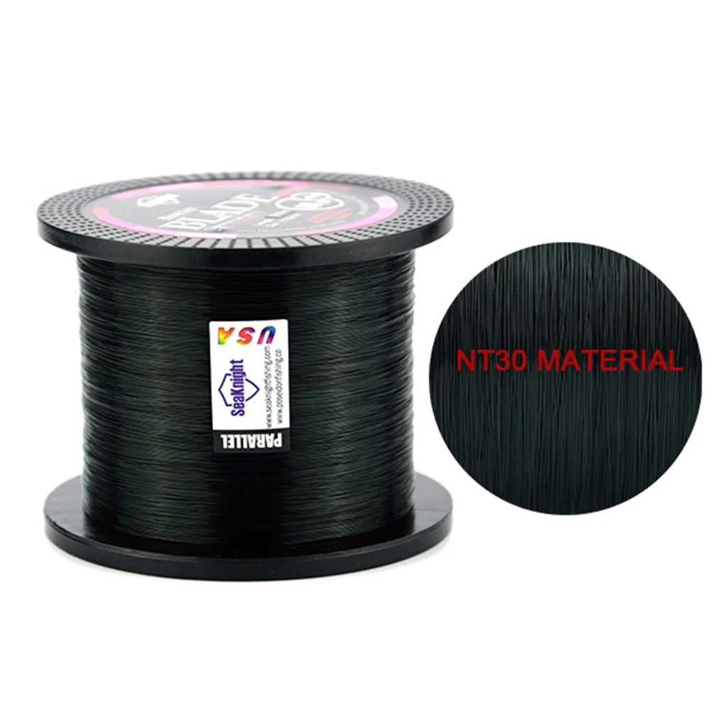 SeaKnight-sedal de nailon superfuerte para pesca de carpa, hilo de monofilamento de Material japonés, serie BLADE, 500M, 1000M