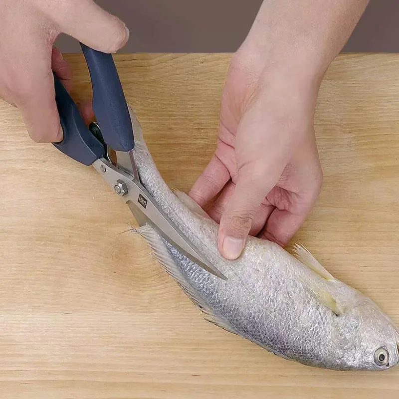 Youpin Houhou Edelstahl Küche Schere Mehrzweck Schere Werkzeug Für Huhn Geflügel Fisch Fleisch Gemüse Kräuter BBQ der Zu