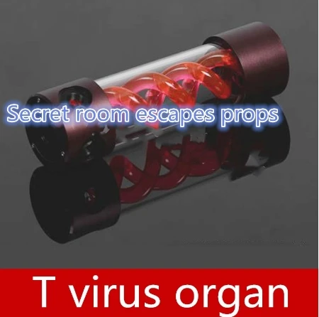 

real life games escape room props T virus organ unlock props open electromagnetic lock props horror game escape room game