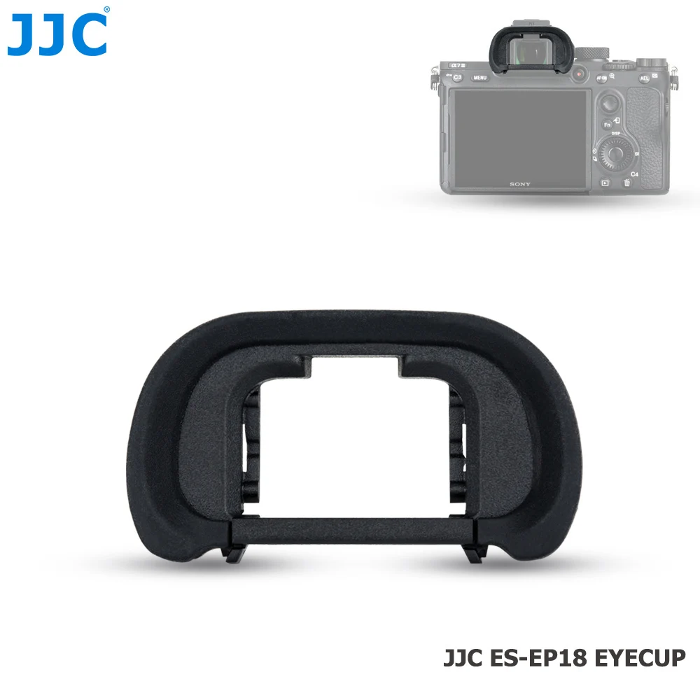 JJC-visor ocular de FDA-EP18 suave, accesorios para cámara Sony a7R4, a7R3, a7R2, a7III, a7S2, a7S, a99II
