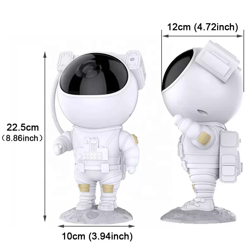 Astronaut Cloud Projector Light Starry Sky LED Night Light Dream Night Rotating Star Moon Remote Control Laser Atmosphere Lamp