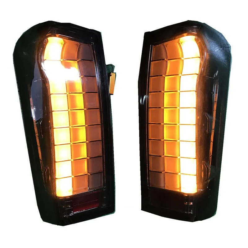 FULL LED REAR ASSEMBLY LIGHTS TAIL LAMPS FIT FOR ISUZU D-MAX DMAX 2012-19 LED REAR LIGHTTING WITH LED TURN SIGNAL BRAKE LIGHTS