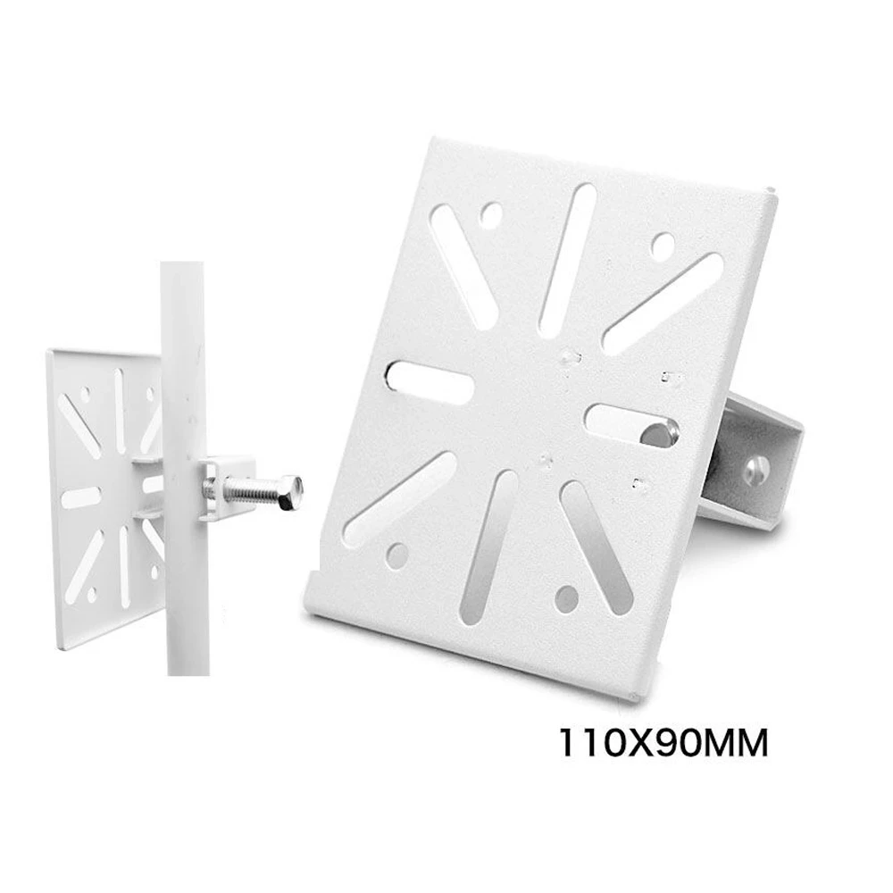 Punch-Free Universal Vertical Pole Mount Adapter with Screws Fixing, Wall Mounting Bracket for Projector CCTV Security Camera