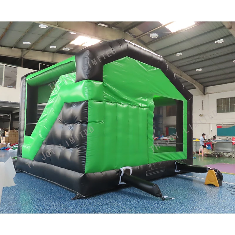 Castillo inflable de salto de 5x5x3,5 mh, casa para Parque de Atracciones/patio trasero, divertido, gran oferta