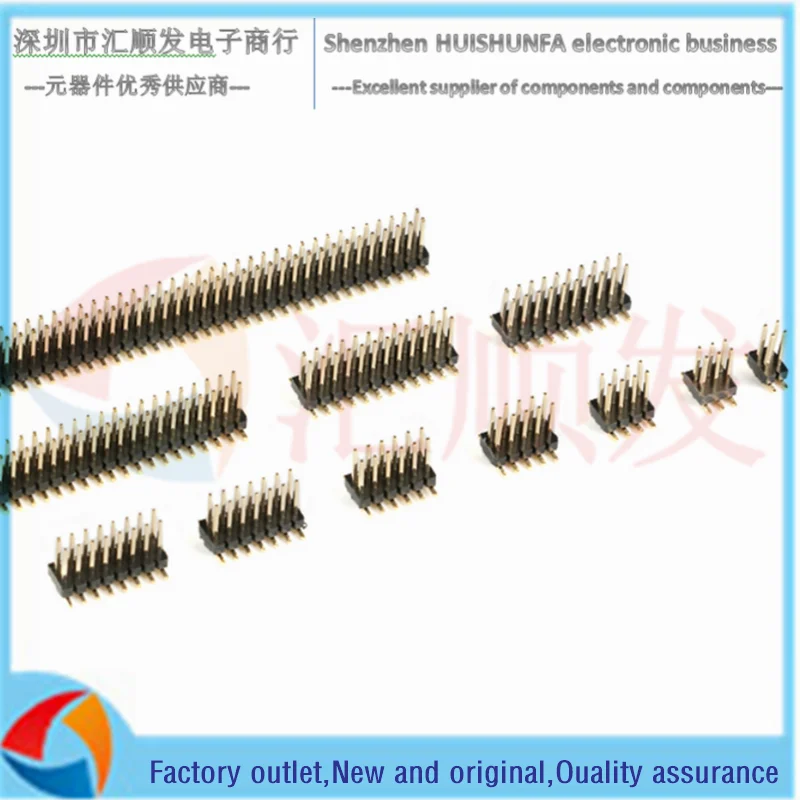 10PCS!!! 1.27mm pitch double row needle patch needle 2*2P/3/4/5/6/7/8/10/12/20/40/50P